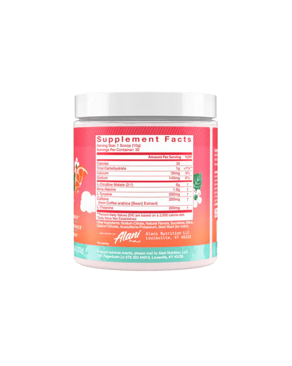 Alani NU Original Pre Workout - Image 3
