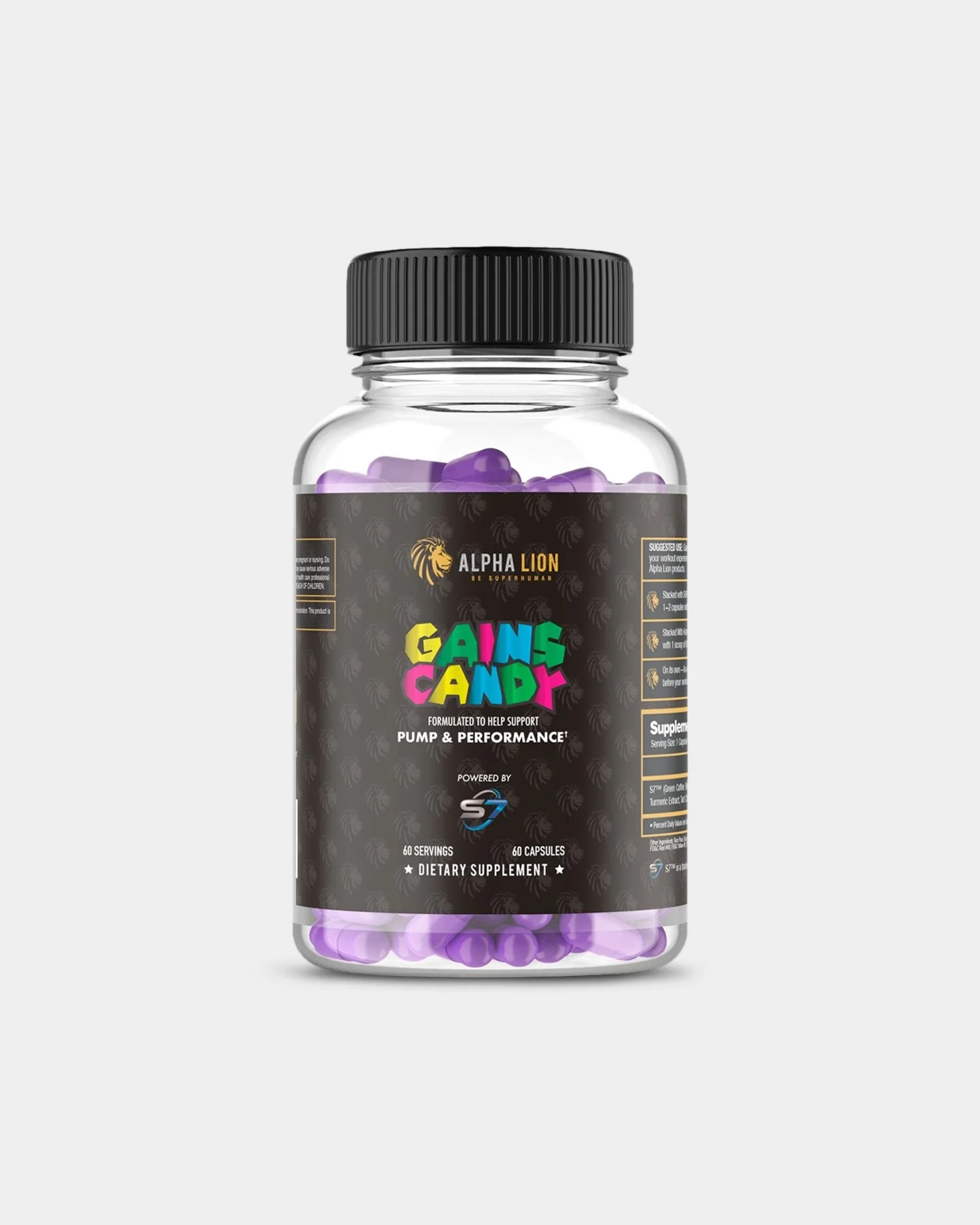 Alpha Lion Gains Candy S7 Pump