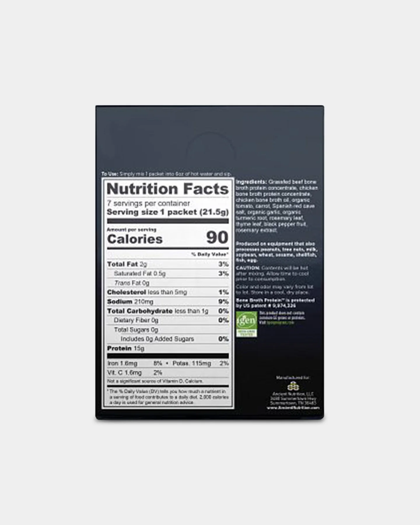 Ancient Nutrition Bone Broth Protein - 15g - Image 6