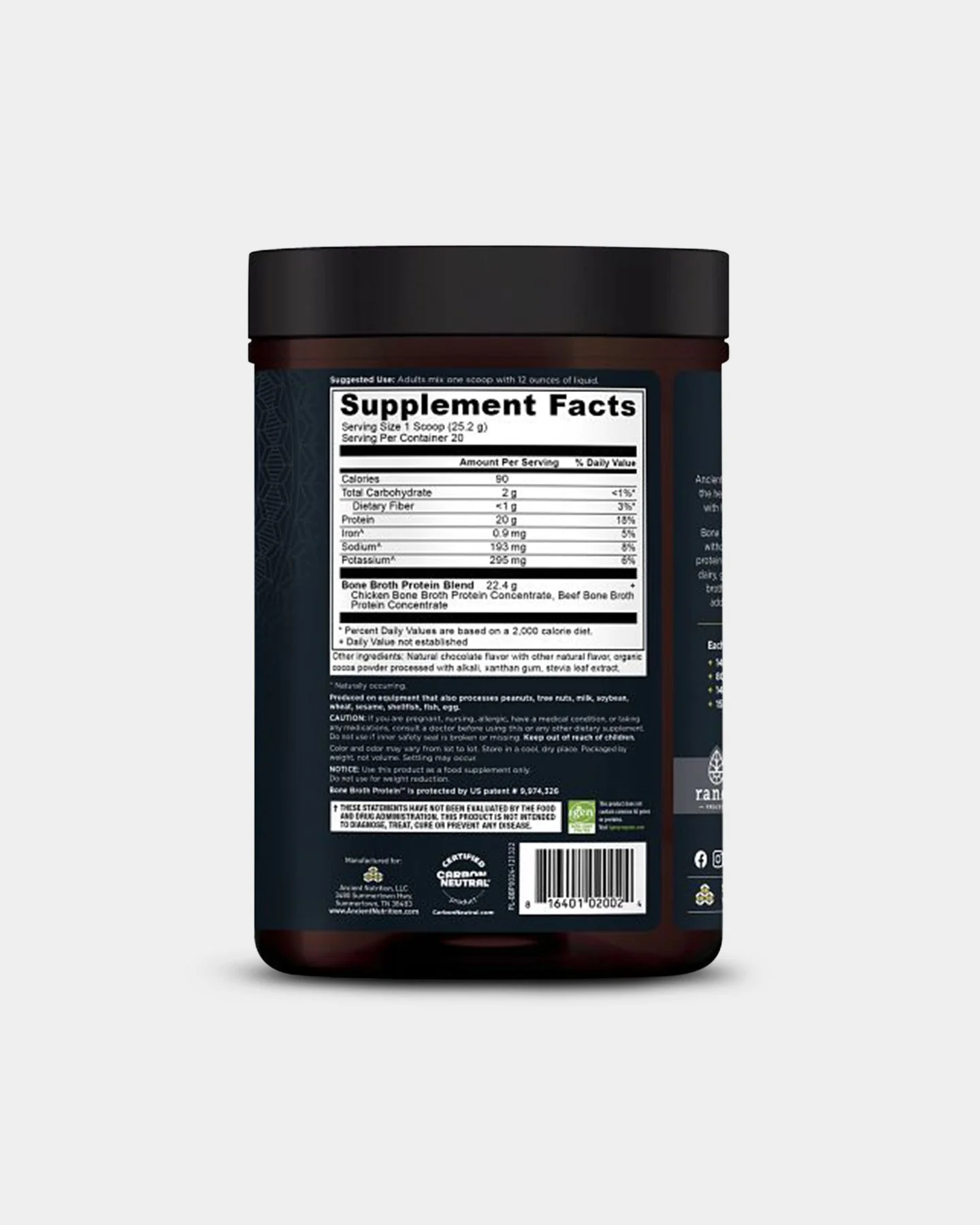 Ancient Nutrition Bone Broth Protein - 20g - Image 11