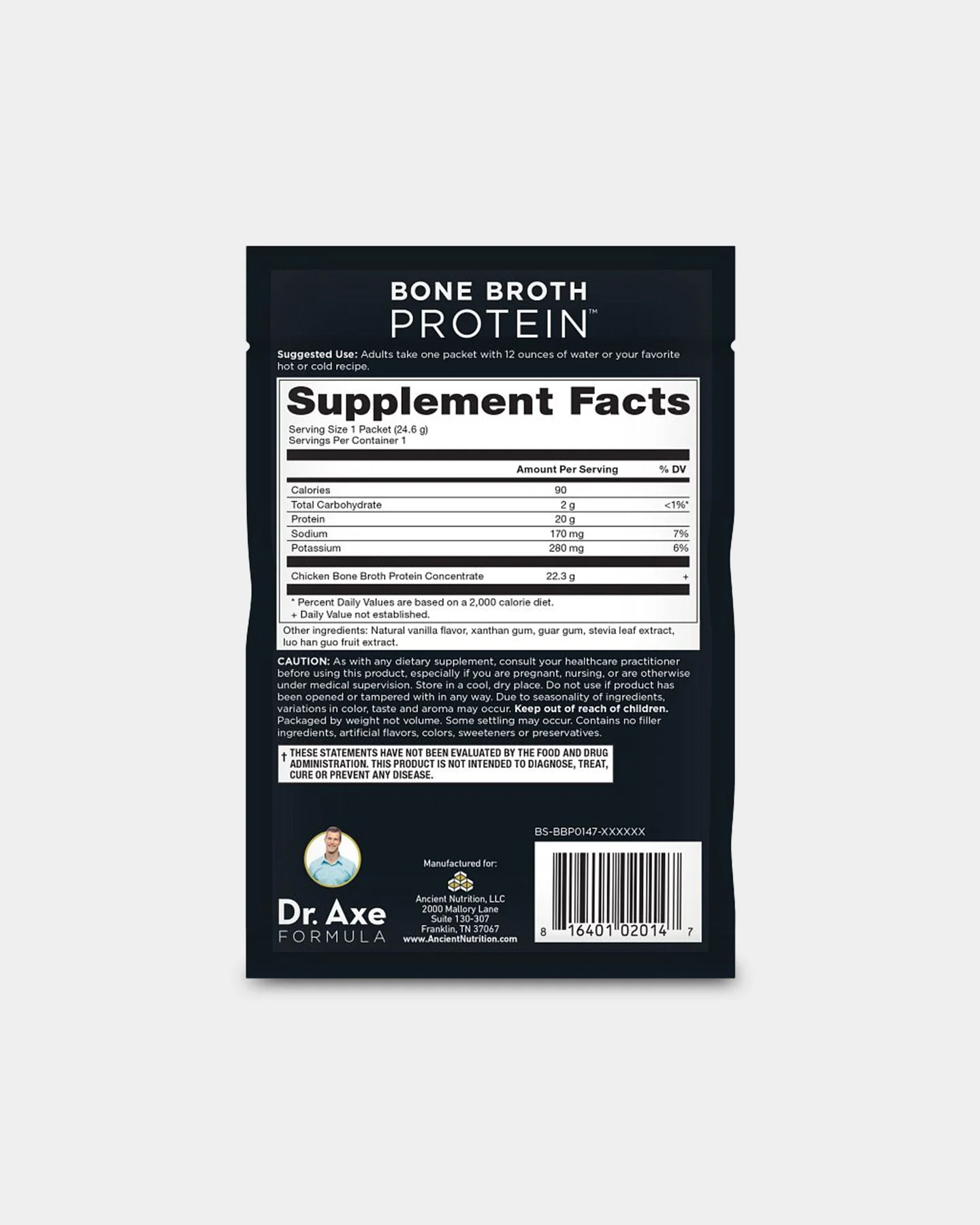 Ancient Nutrition Bone Broth Protein - 20g - Image 6