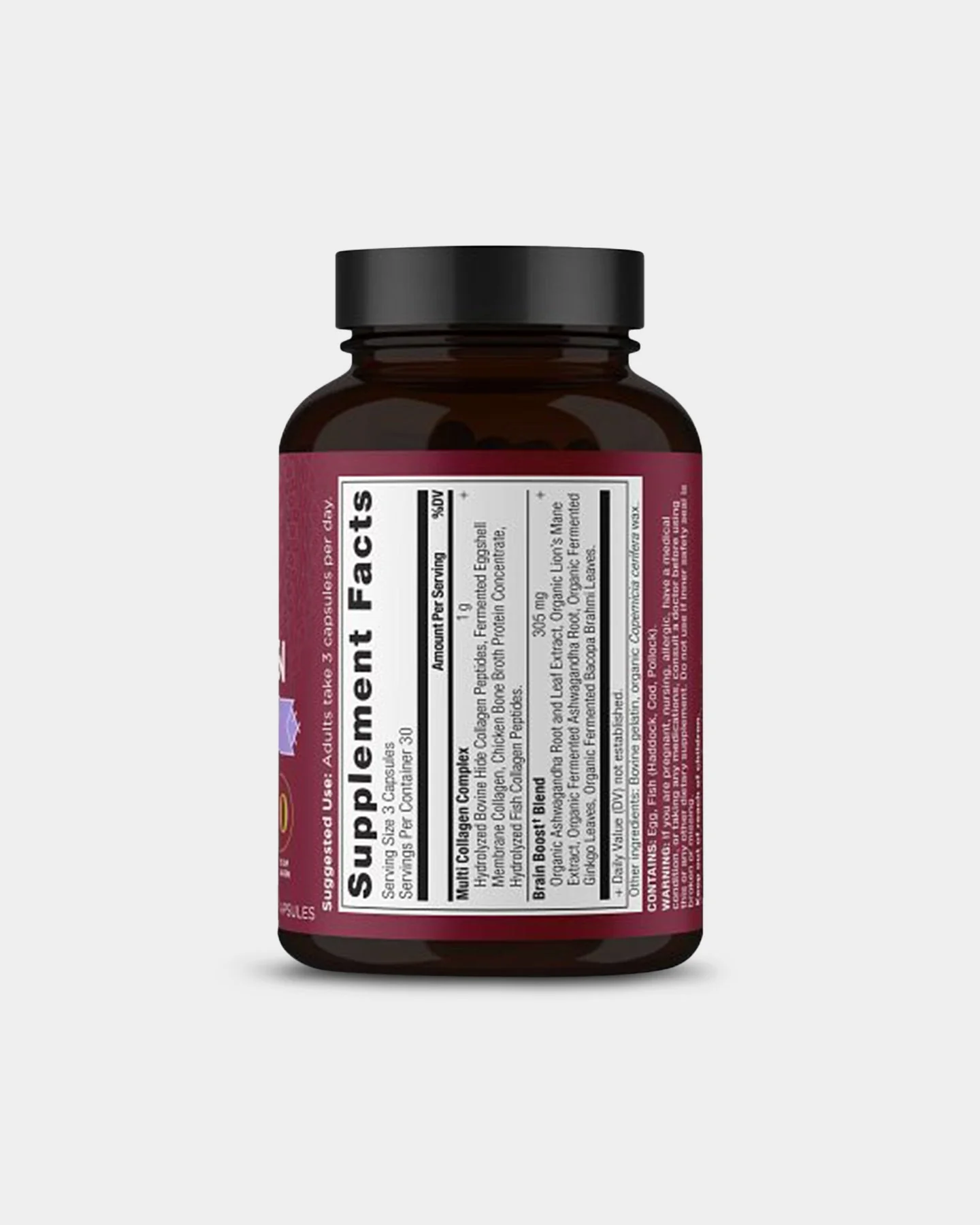 Ancient Nutrition Multi Collagen - Brain Boost - Image 2