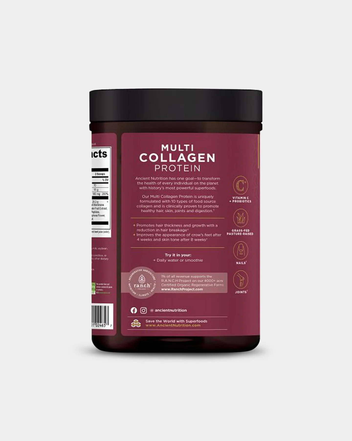 Ancient Nutrition Multi Collagen Protein - Beauty Within - Image 3