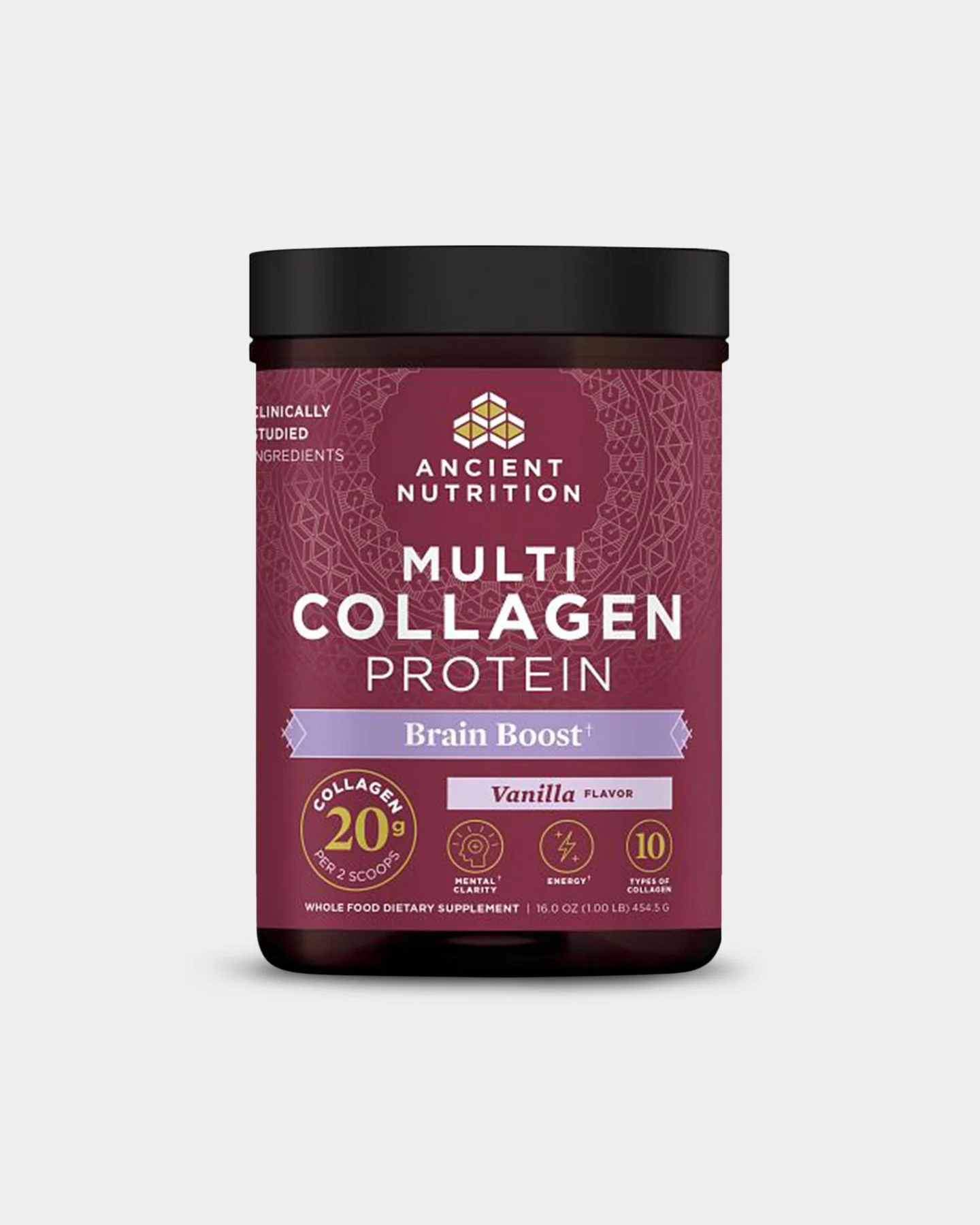 Ancient Nutrition Multi Collagen Protein - Brain Boost