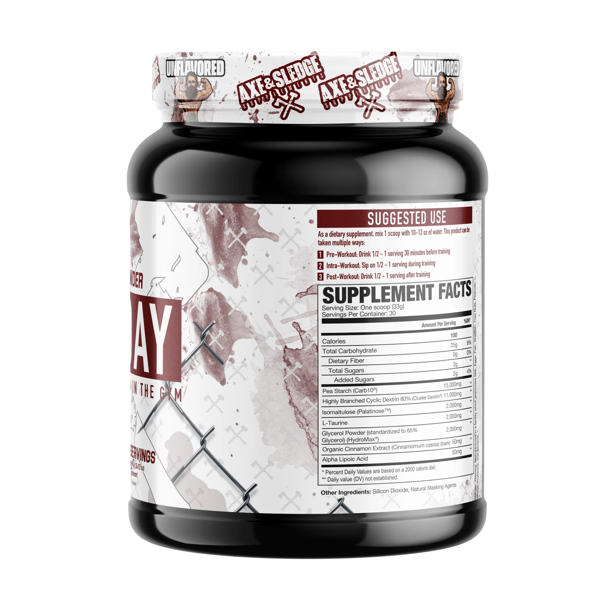 Axe & Sledge Demo Day Carbohydrate Powder - Image 4