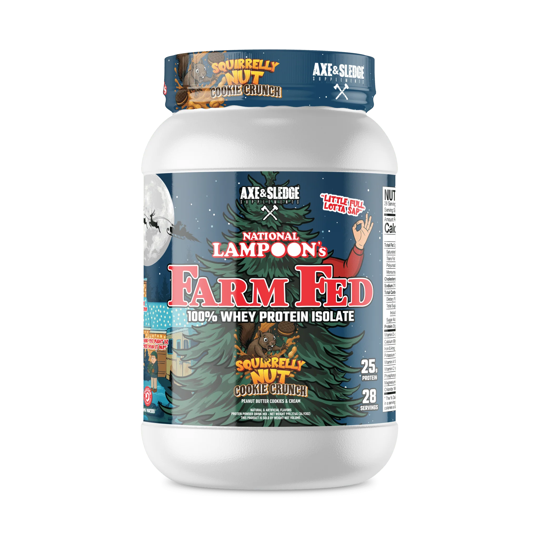 Axe & Sledge Farm Fed 25g Whey Isolate Protein - Image 10