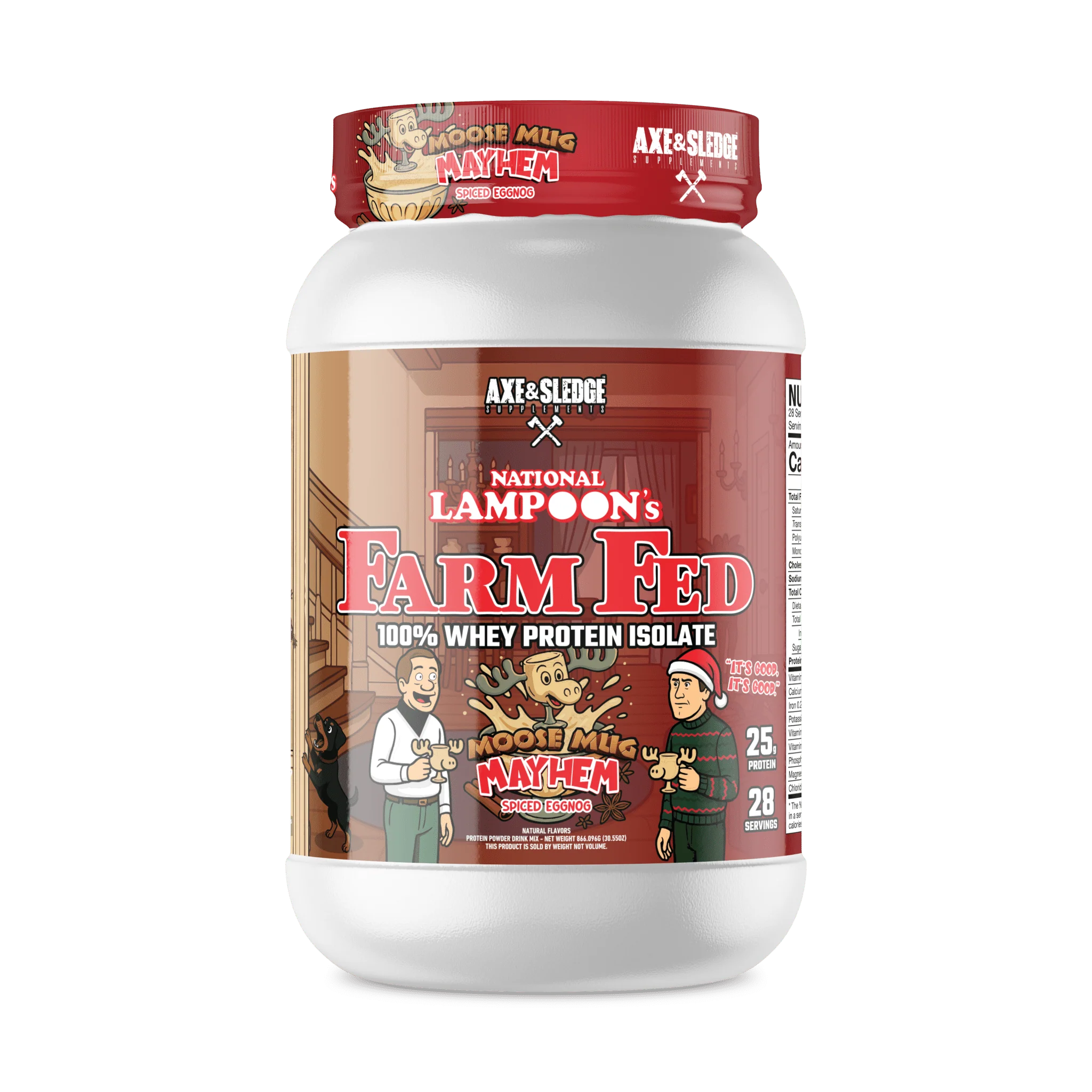 Axe & Sledge Farm Fed 25g Whey Isolate Protein - Image 16