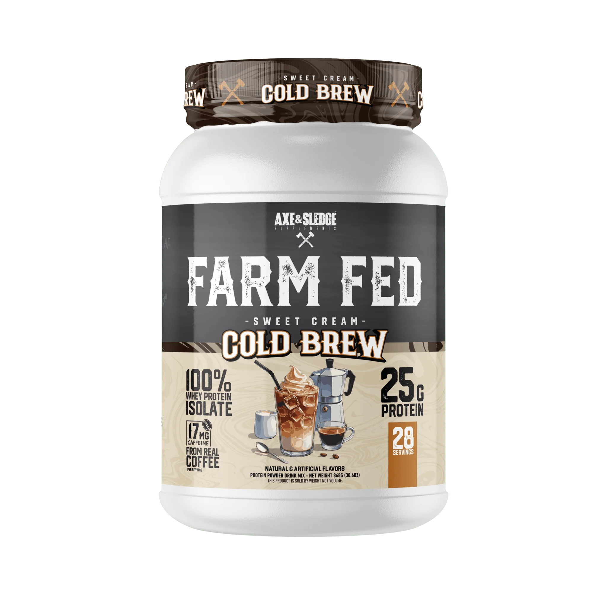Axe & Sledge Farm Fed 25g Whey Isolate Protein - Image 3