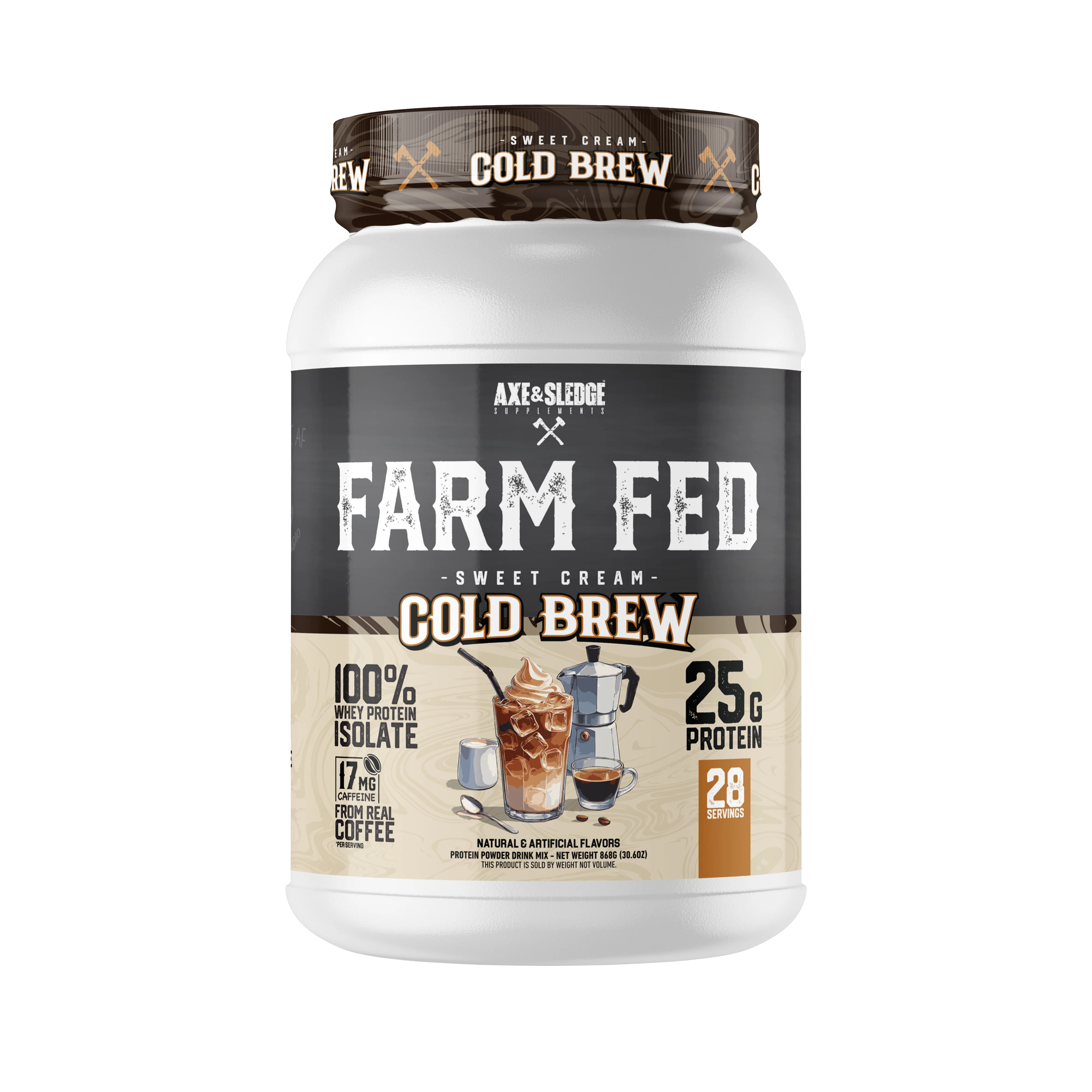 Axe & Sledge Farm Fed 25g Whey Isolate Protein - Image 9