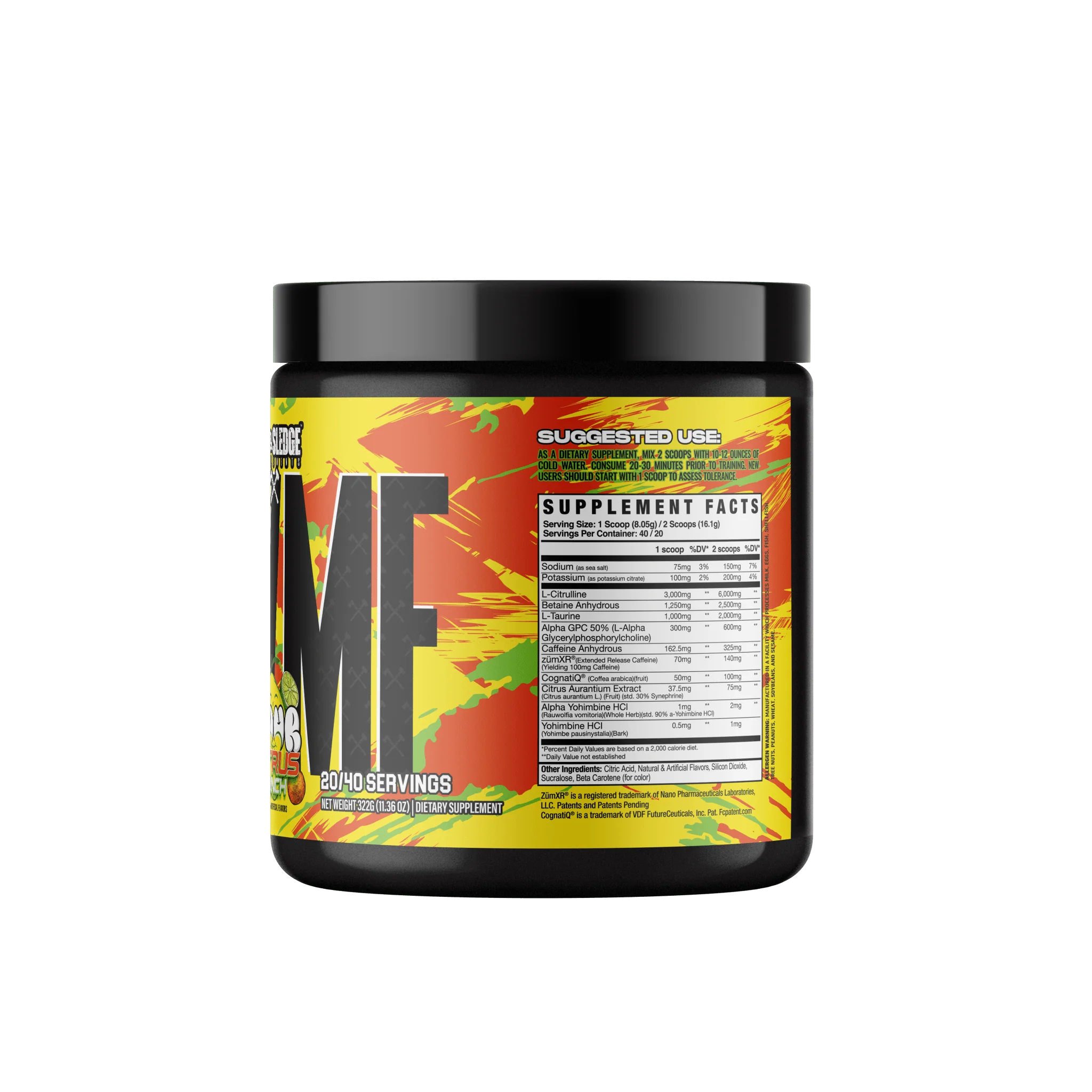 Axe & Sledge HWMF High Stim Pre-Workout - Image 4