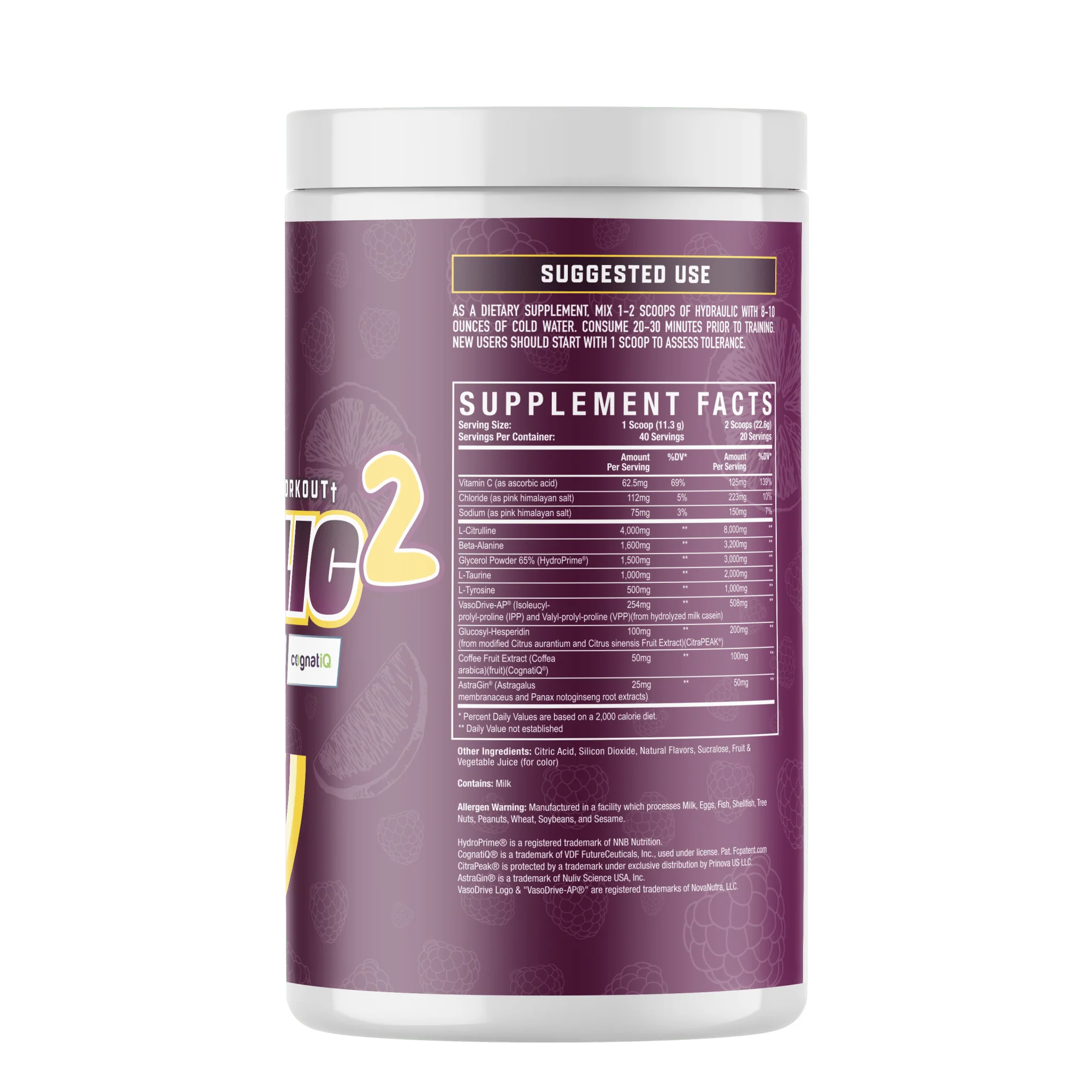 Axe & Sledge Hydraulic V2 Non-Stim Pre-Workout - Image 7