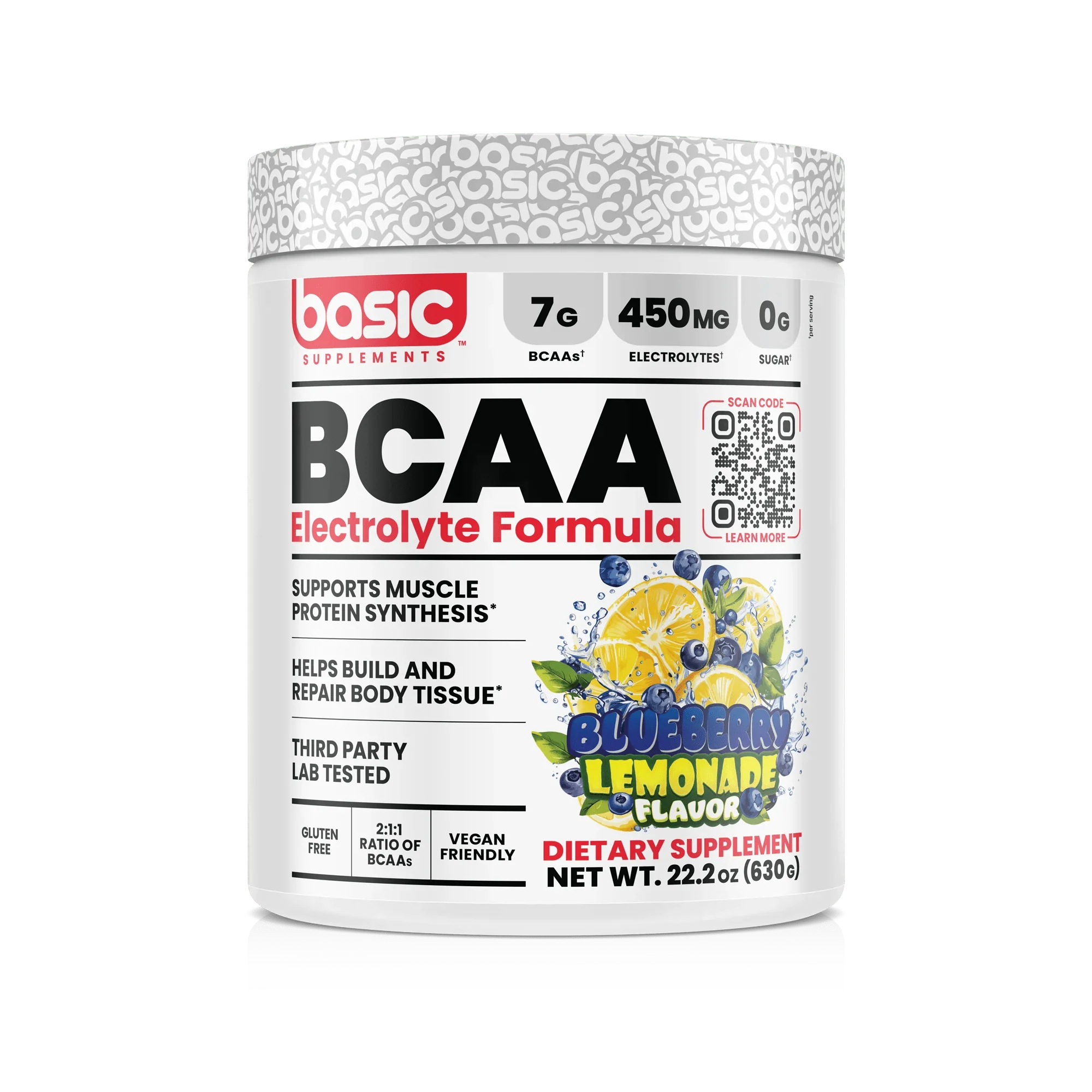 Basic Supplements Basic Whey Blueberry Lemonade