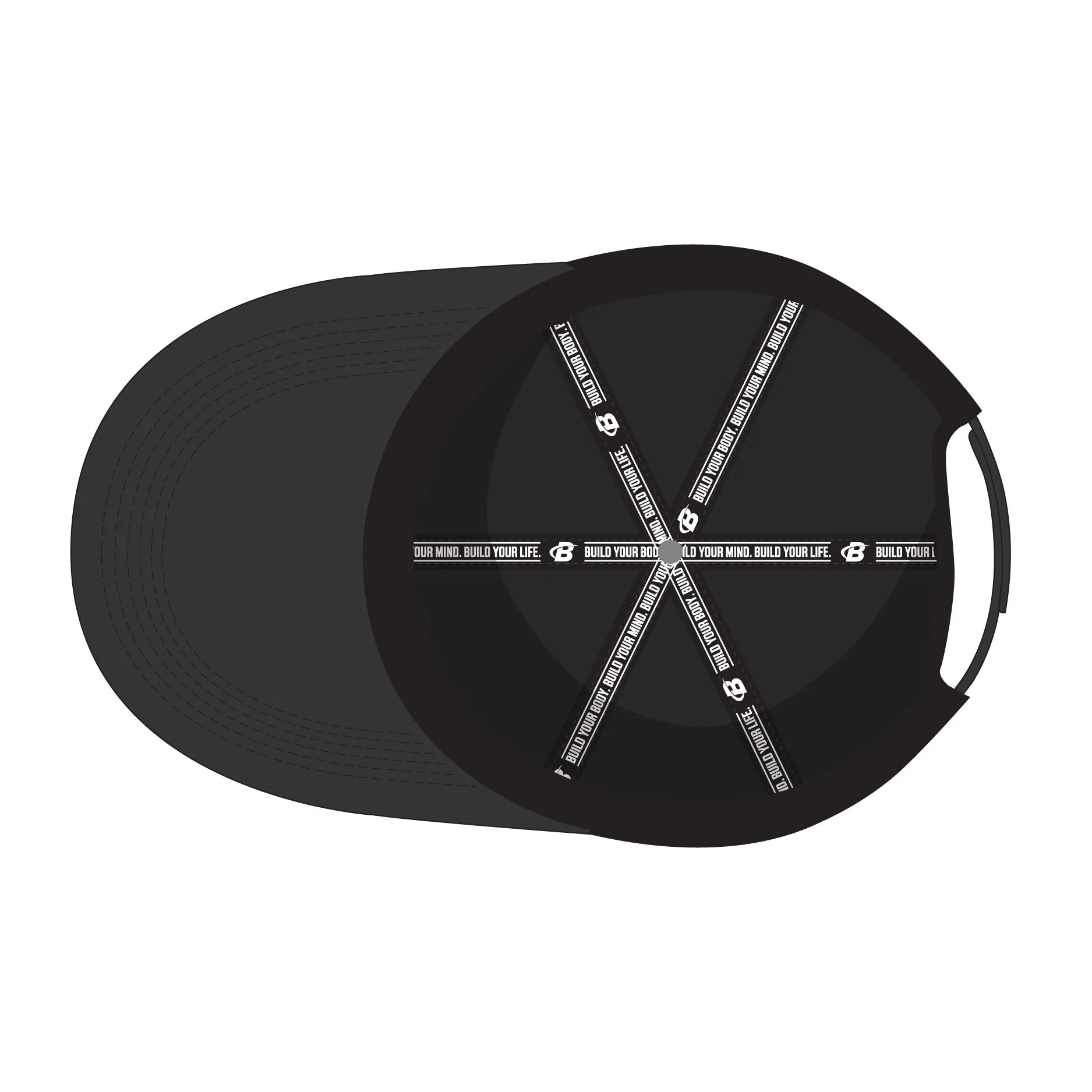 Bodybuilding.com Logo Performance Snapback Hat - Image 13