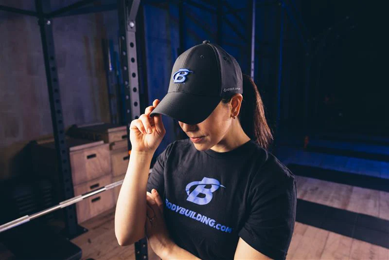 Bodybuilding.com Logo Performance Snapback Hat - Image 8