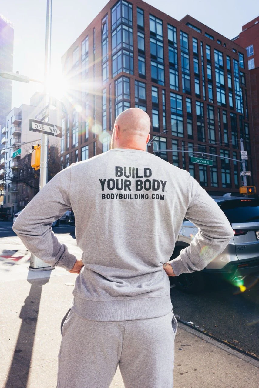 Bodybuilding.com BUILD Crew Sweatshirt - Image 4