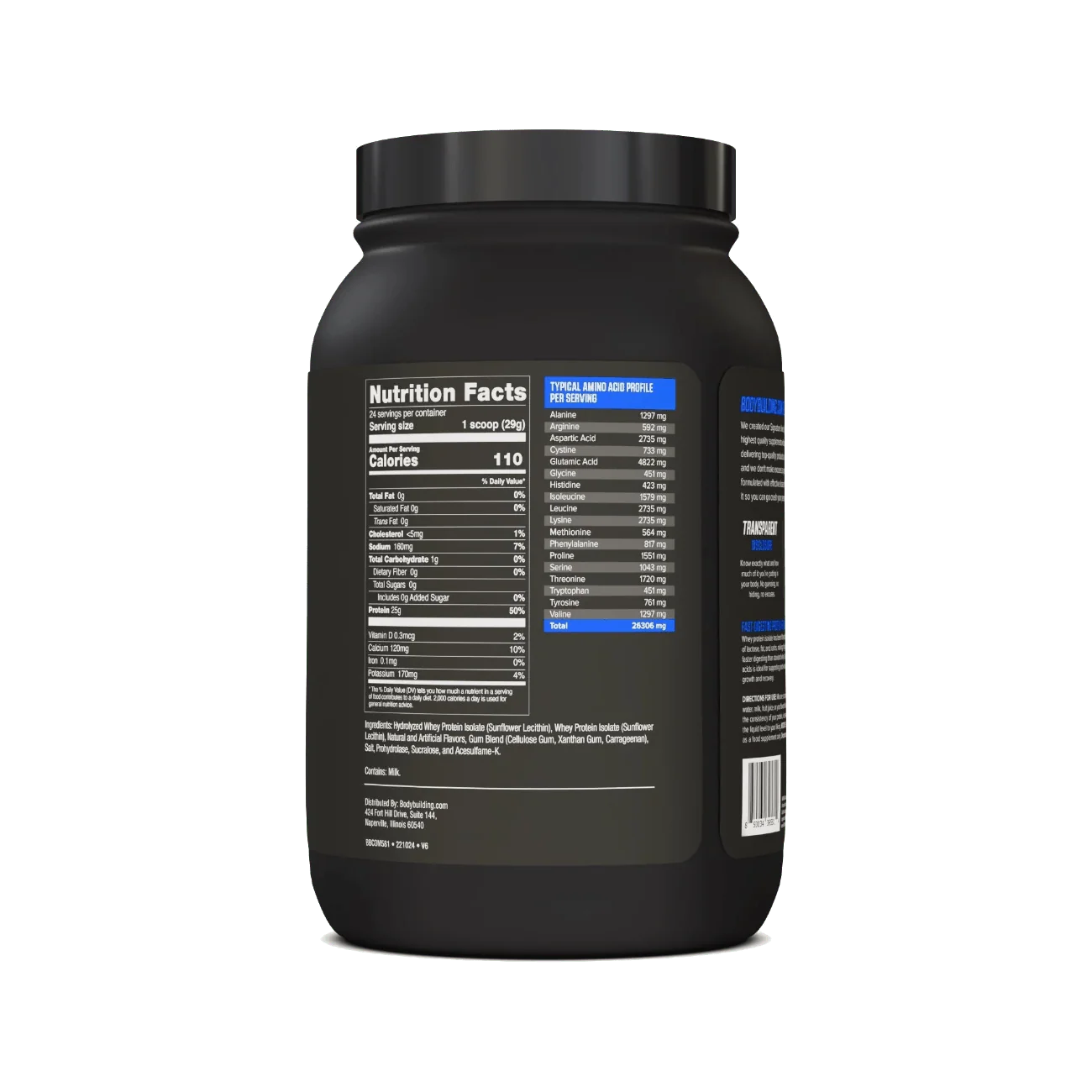 Bodybuilding.com Signature 100% Isolate, 24 servings - Image 6