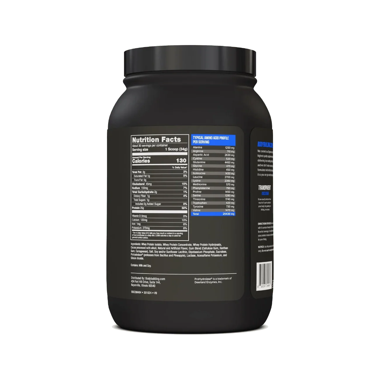 Bodybuilding.com Signature 100% Whey, 30 Servings - Image 5