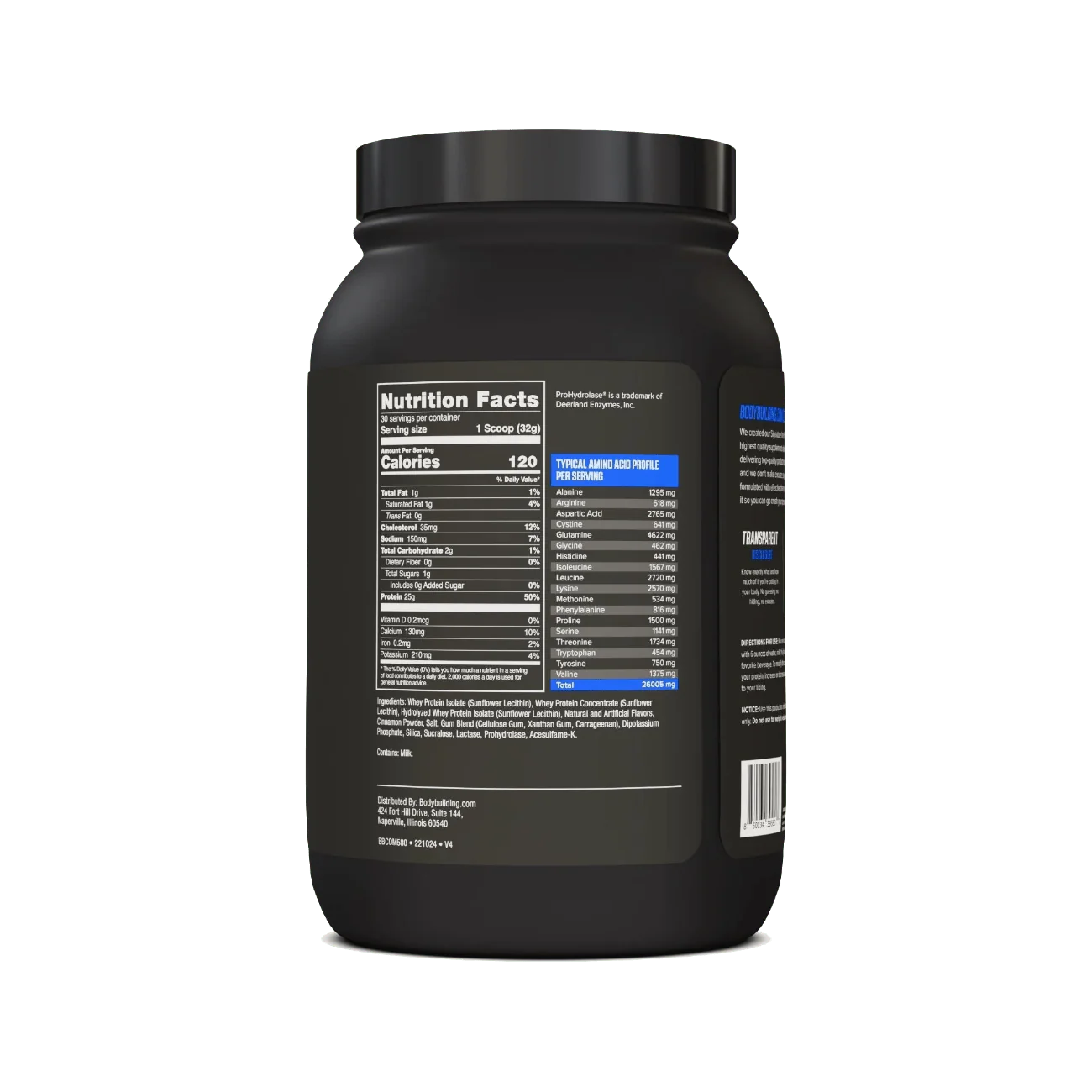 Bodybuilding.com Signature 100% Whey, 30 Servings - Image 6