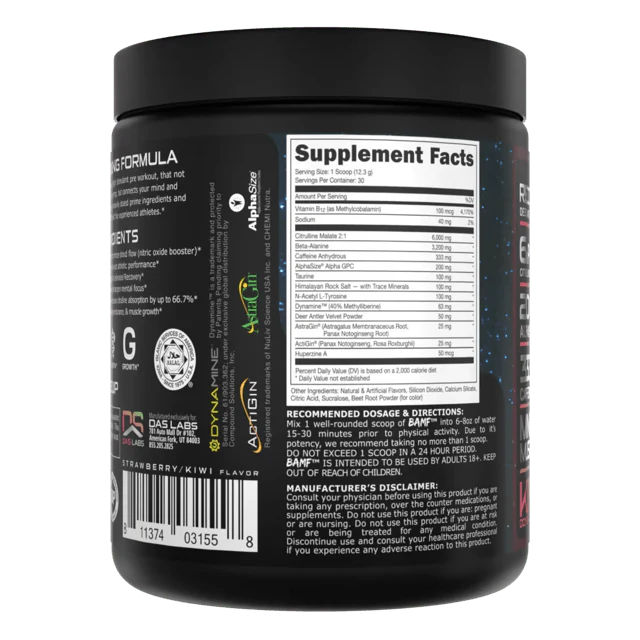 Bucked Up BAMF Nootropic High Stimulant Pre-Workout - Image 10