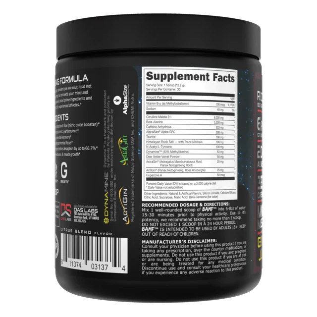 Bucked Up BAMF Nootropic High Stimulant Pre-Workout - Image 18