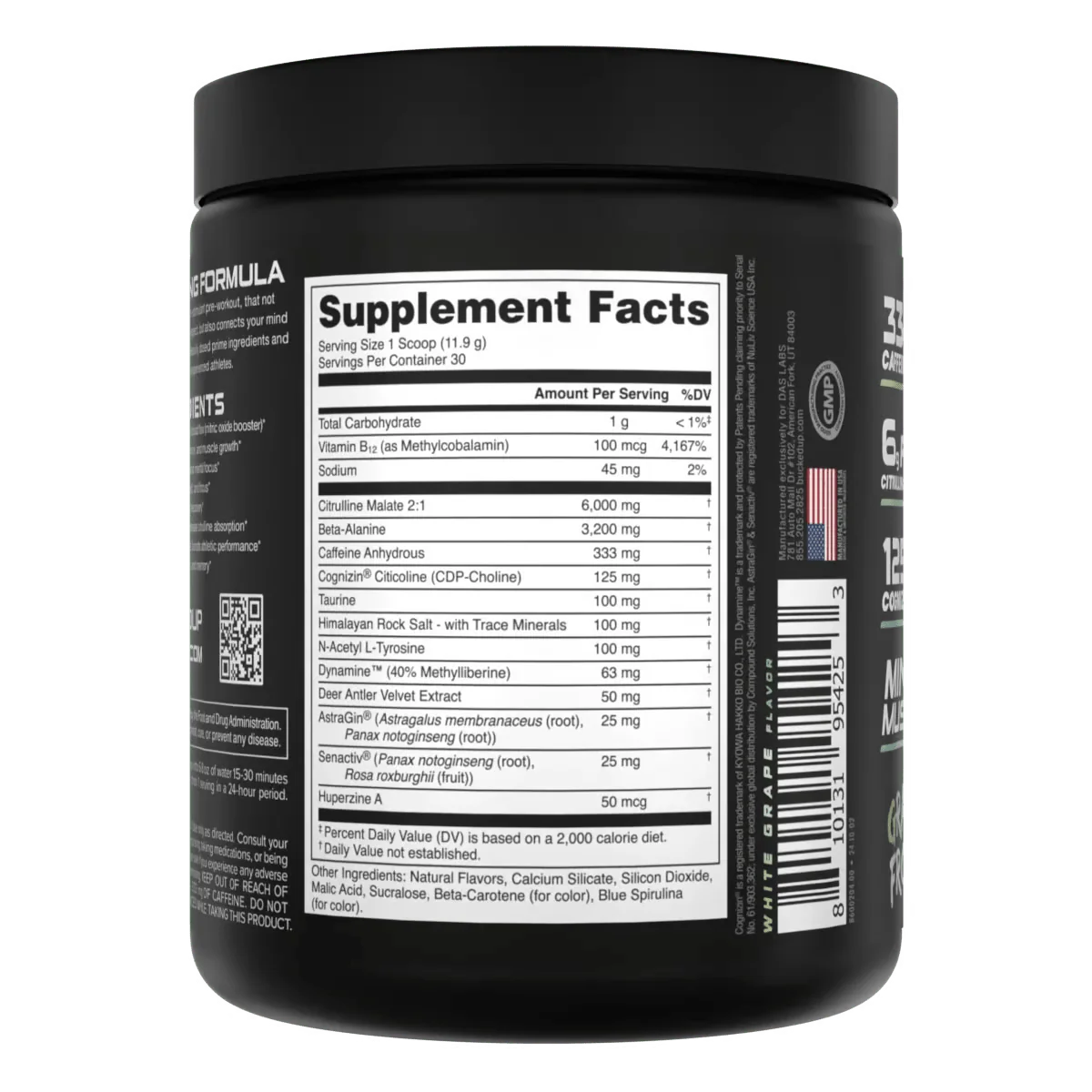 Bucked Up BAMF Nootropic High Stimulant Pre-Workout - Image 3