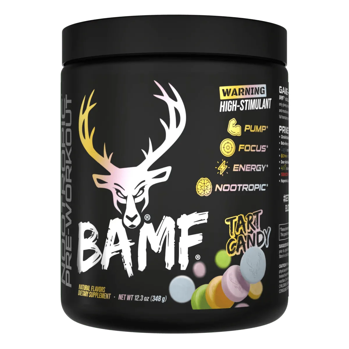 Bucked Up BAMF Nootropic High Stimulant Pre-Workout - Image 4