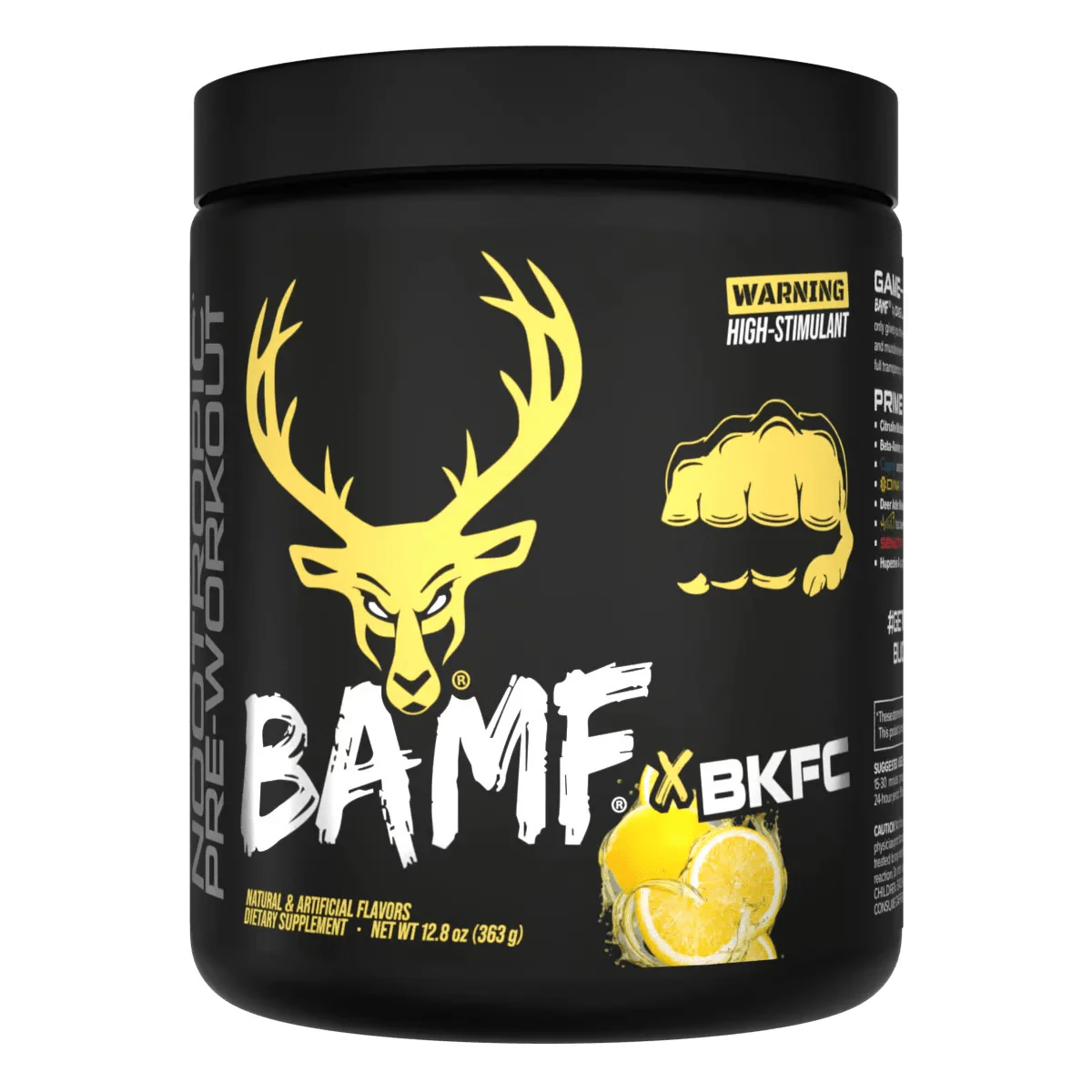Bucked Up BAMF Nootropic High Stimulant Pre-Workout - Image 7