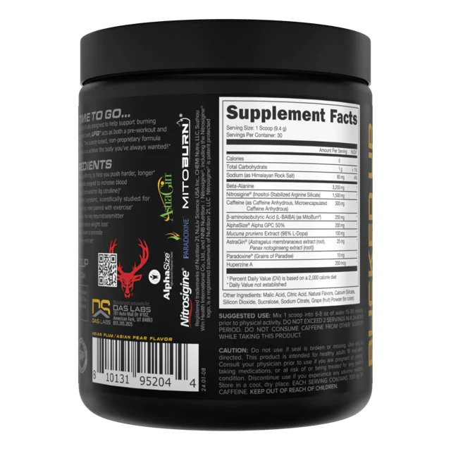 Bucked Up LFG Burn Thermogenic Pre-Workout - Image 8
