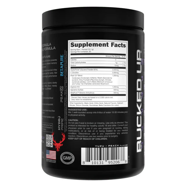 Bucked Up Pump-Ocalypse Nitric Oxide Supplement - Image 4
