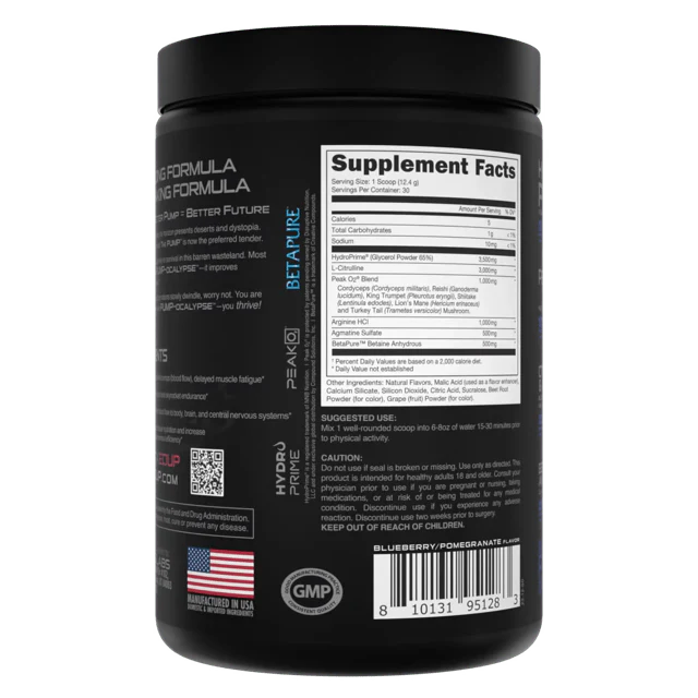 Bucked Up Pump-Ocalypse Nitric Oxide Supplement - Image 8