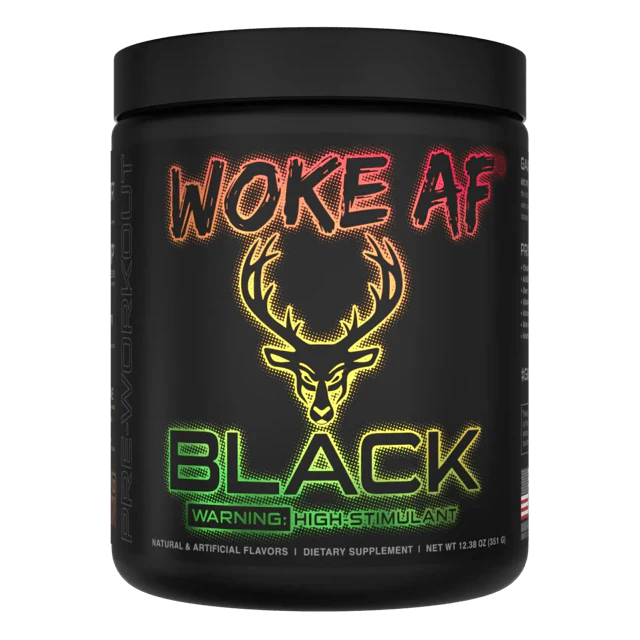 Bucked Up Woke AF Black Pre-Workout - Image 3