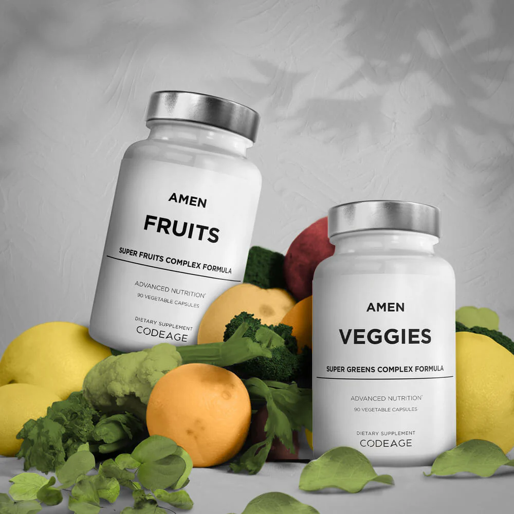 Codeage Amen Fruits + Veggies Multivitamin Bundle - Image 4