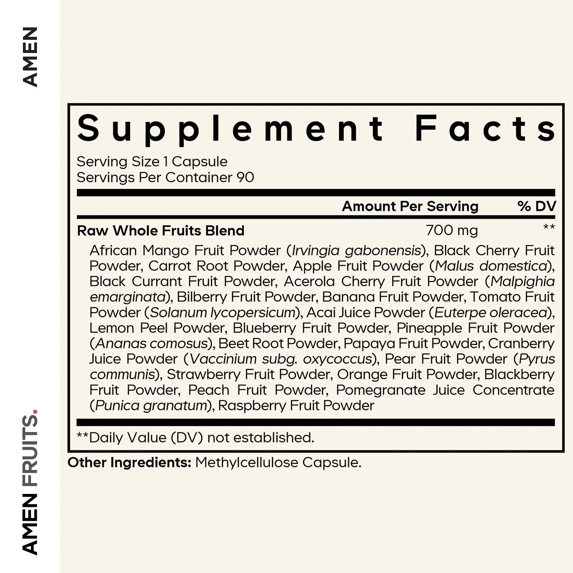 Codeage Amen Fruits Vitamins Supplements - Image 2