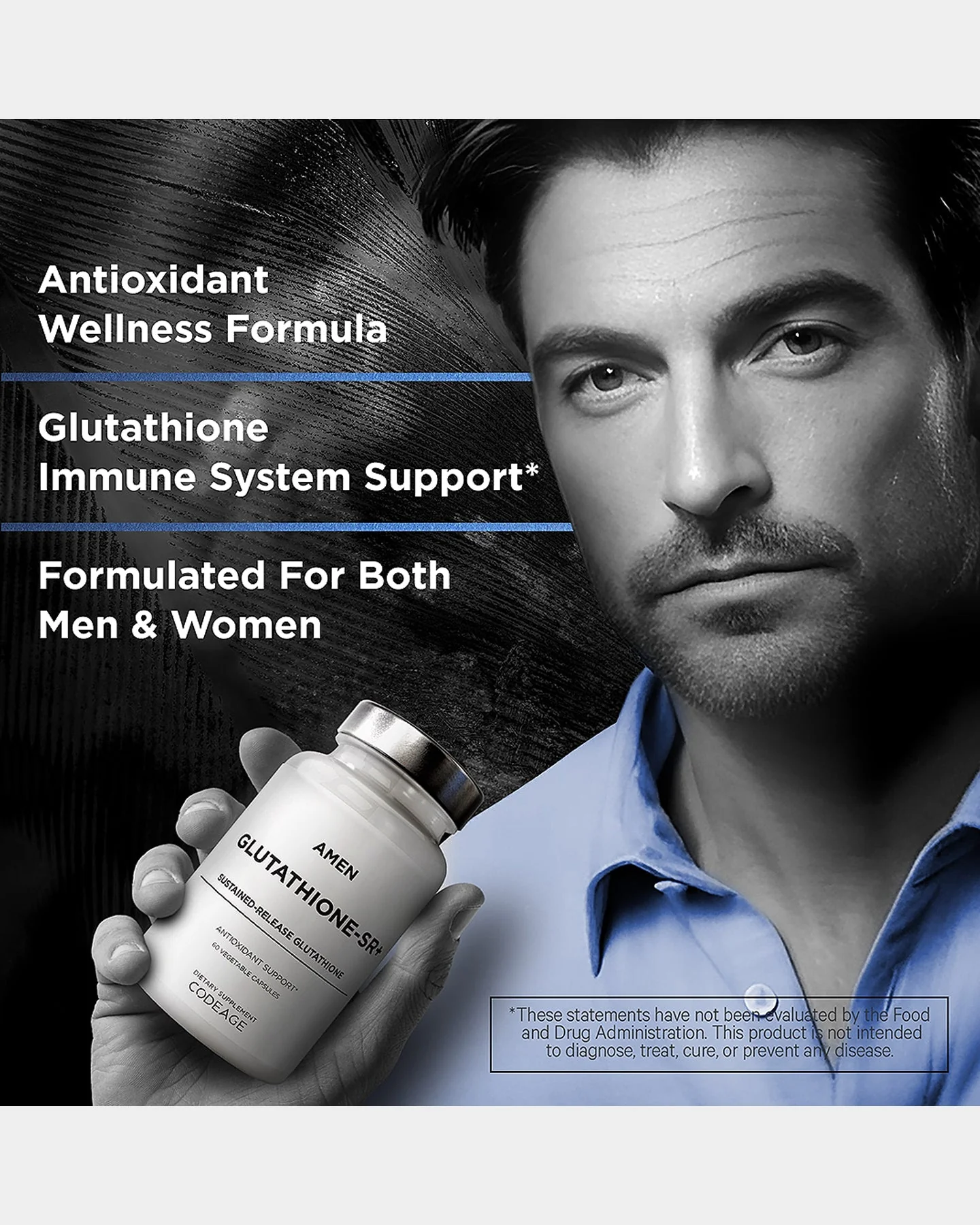 Codeage Amen Glutathione-SR+ - Image 4
