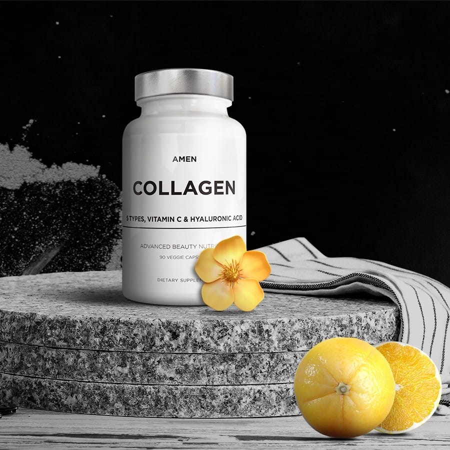 Codeage Amen Grass-Fed Hydrolyzed Collagen Peptides Capsules - Image 3