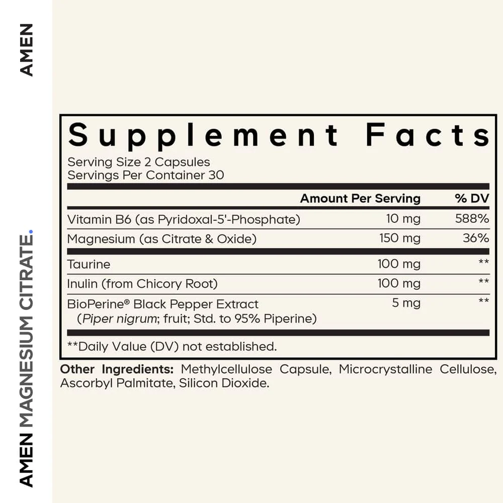 Codeage Amen Magnesium Citrate - Image 2
