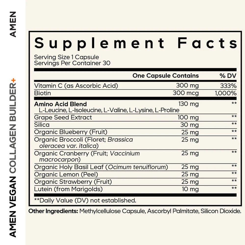 Codeage Amen Vegan Collagen Builder + - Image 2