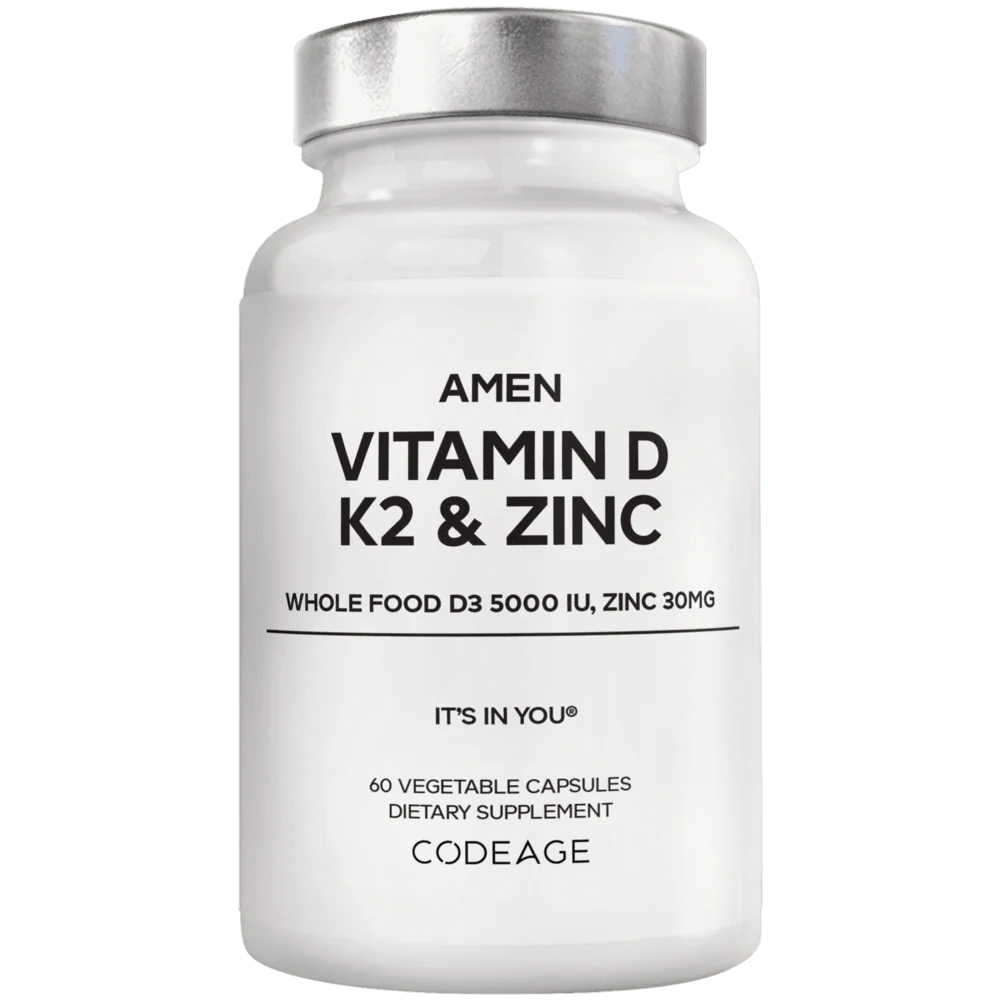 Codeage Amen Vitamin D, K2 & Zinc