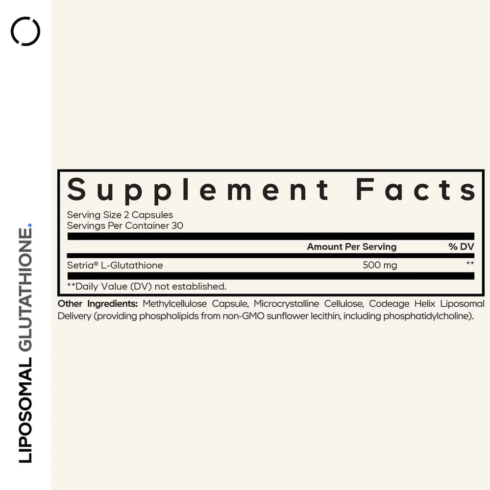 Codeage Antioxidant Liposomal Glutathione Supplement - Image 2
