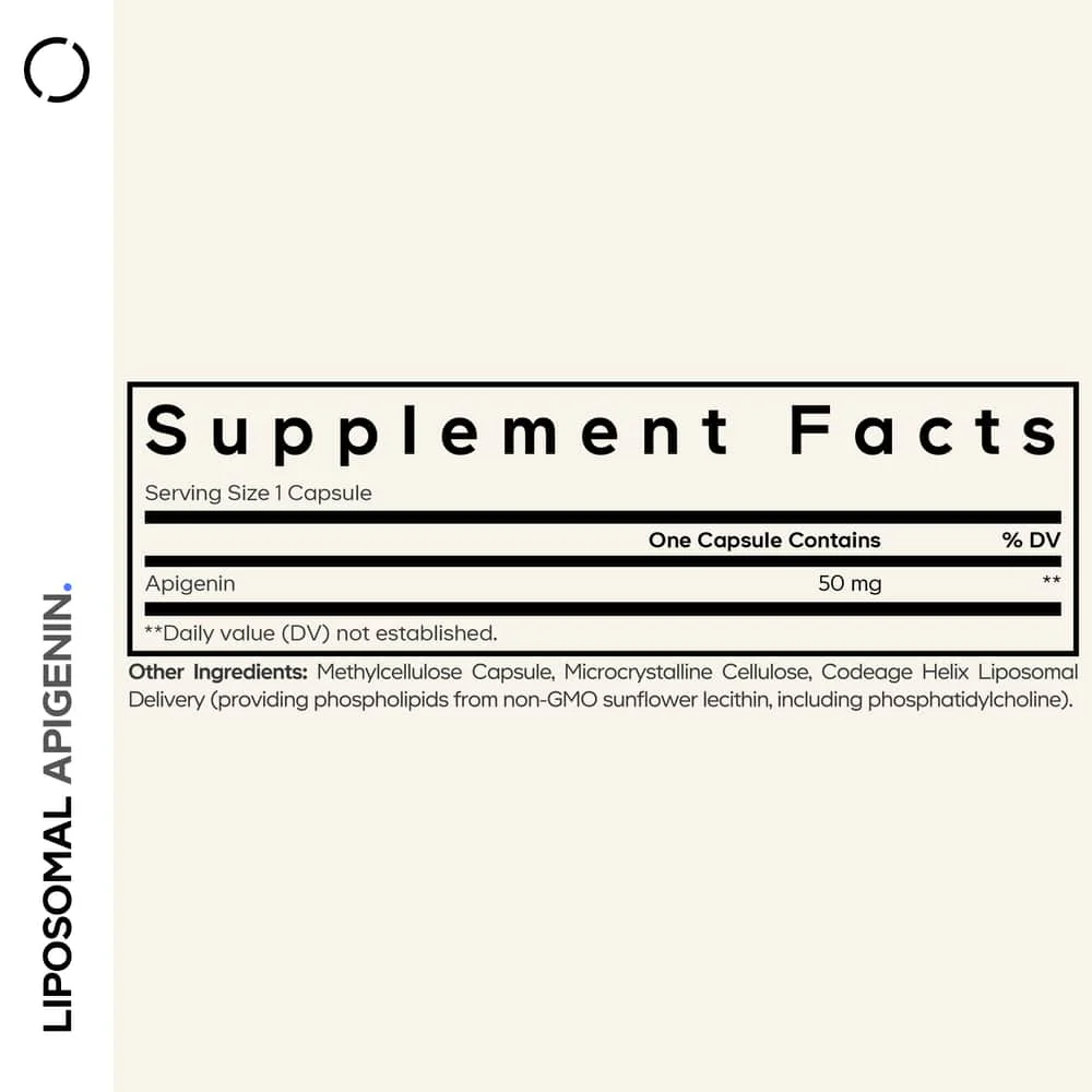Codeage Apigenin Vegan Dietary Supplement - Image 2
