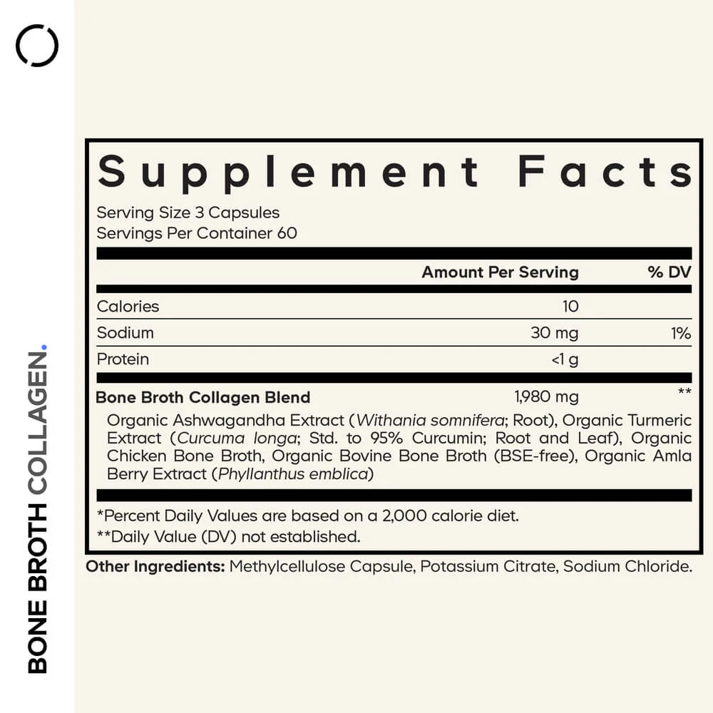 Codeage Bone Broth Collagen Capsules - Image 2