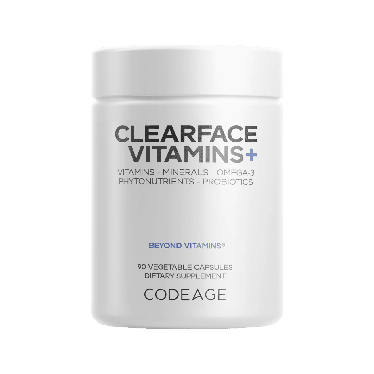 Codeage Clearface Vitamins+ Supplement White Edition