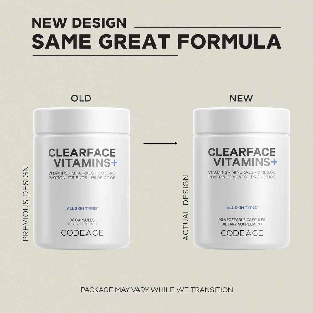 Codeage Clearface Vitamins+ Supplement White Edition - Image 5