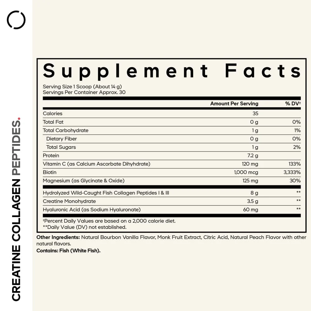 Codeage Creatine Collagen Peptides - Image 3