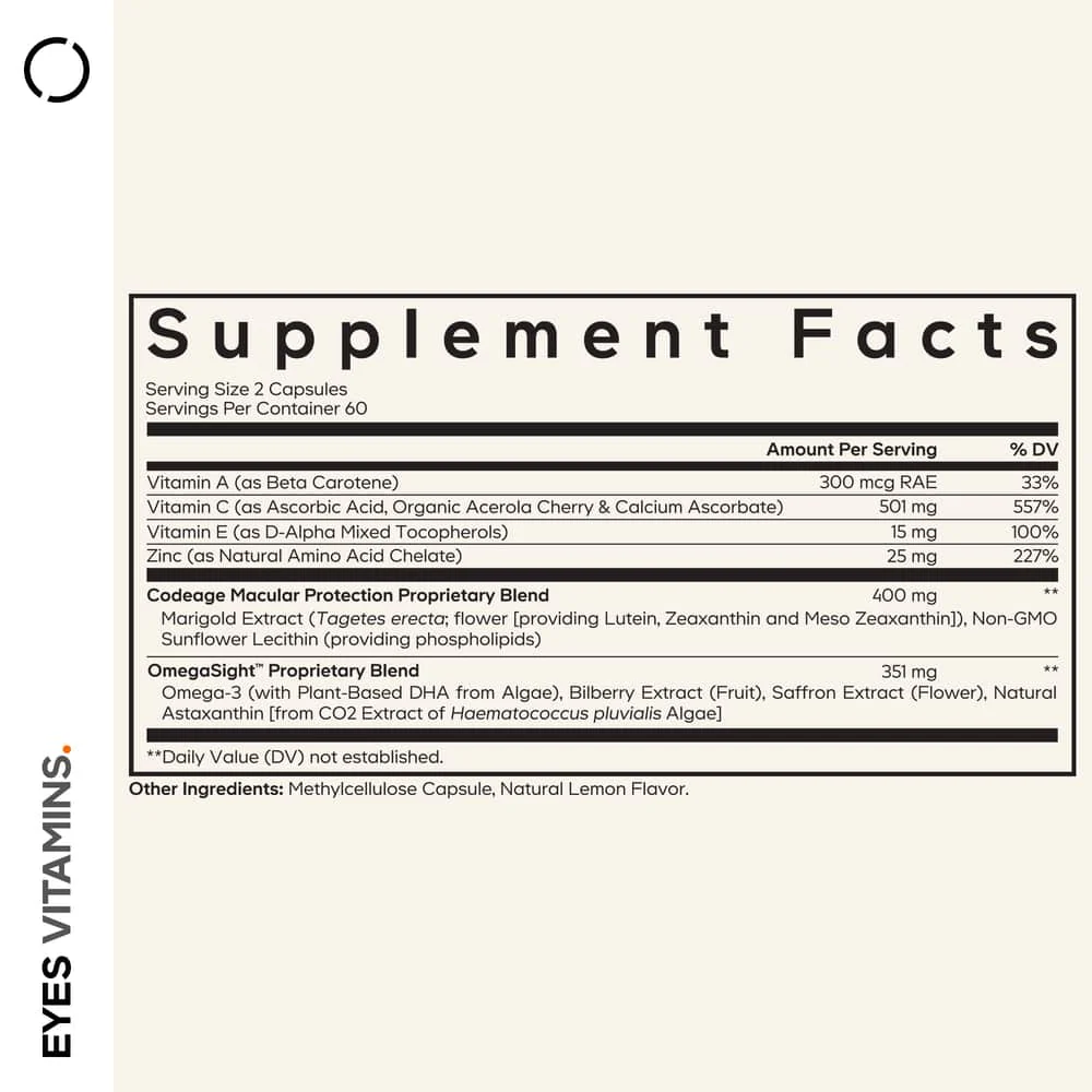 Codeage Eyes Vitamins - Image 2