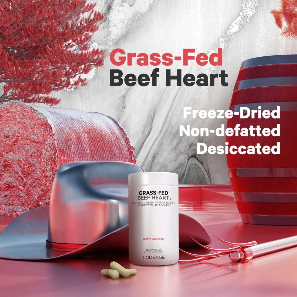Codeage Grass-Fed Beef Heart Glandular Supplement - Image 3