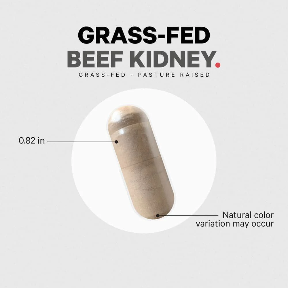 Codeage Grass Fed Beef Kidney Pasture Raised Dietary Supplement - Image 5