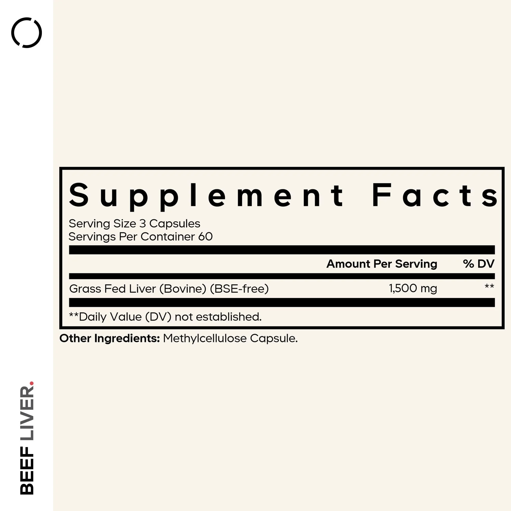Codeage Grass Fed Beef Liver Pasture Raised Dietary Supplement - Image 2