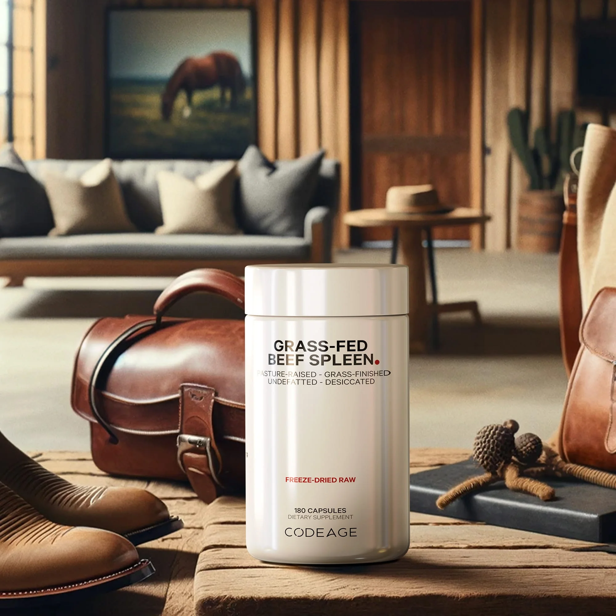Codeage Grass-Fed Beef Spleen Glandular Supplement - Image 3