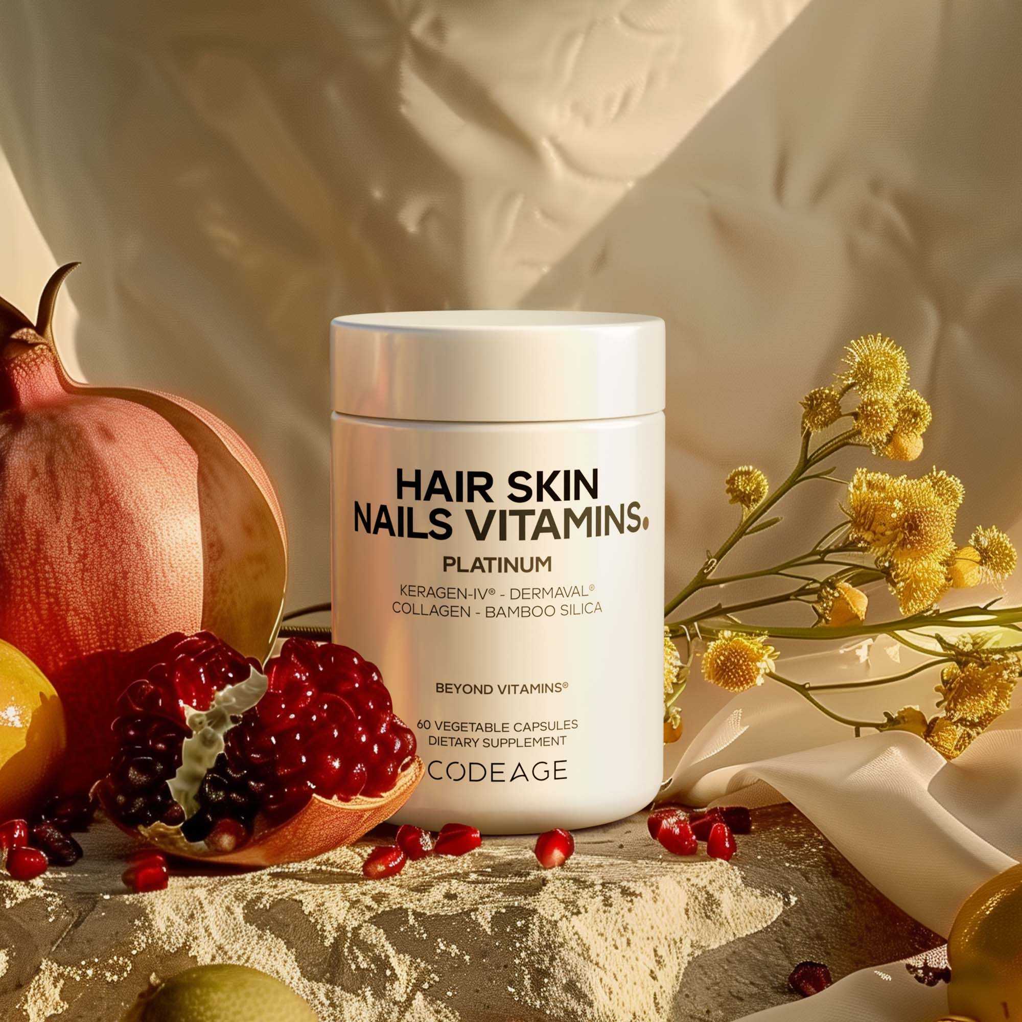 Codeage Hair Skin Nails Vitamins Platinum - Image 5